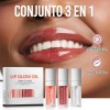 Set De 3 Aceites Para Labios Lip Glow Oil Gloss