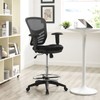 Modway Articulate Drafting Chair - Reception Desk Chair - Drafting