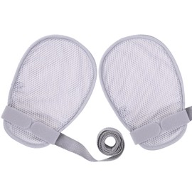 ANBANREY Kids Anti-Scratch Mittens – Soft Safety Restraint Gloves for Children with Autism, Sensory Needs, or Behavioral Challenges Mesh style