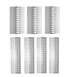 Heat Plates Flame Tamer 47628 87048 Bull Grill Replacement Parts for 4 Burner Bull 26038 26039 47629 69008 Angus, Cal Flame G Series G3 G4 P4 Lion Premium L60000 L75000 Stainless Steel Heat Shield