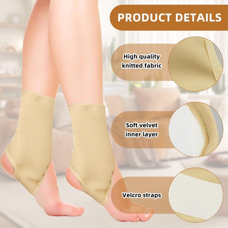 1 Pair Foot Care Accessories, Reusable Foot Wrap, Essential Oil