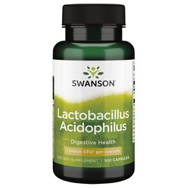Swanson Lactobacillus Acidophilus 2 Billion Cfu 100 Capsules