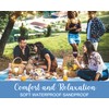 ZOMAKE Picnic Blankets Waterproof Foldable,79"x79" Concert Blanket,Beach Blanket,Yard Blanket,Outdoor Grass