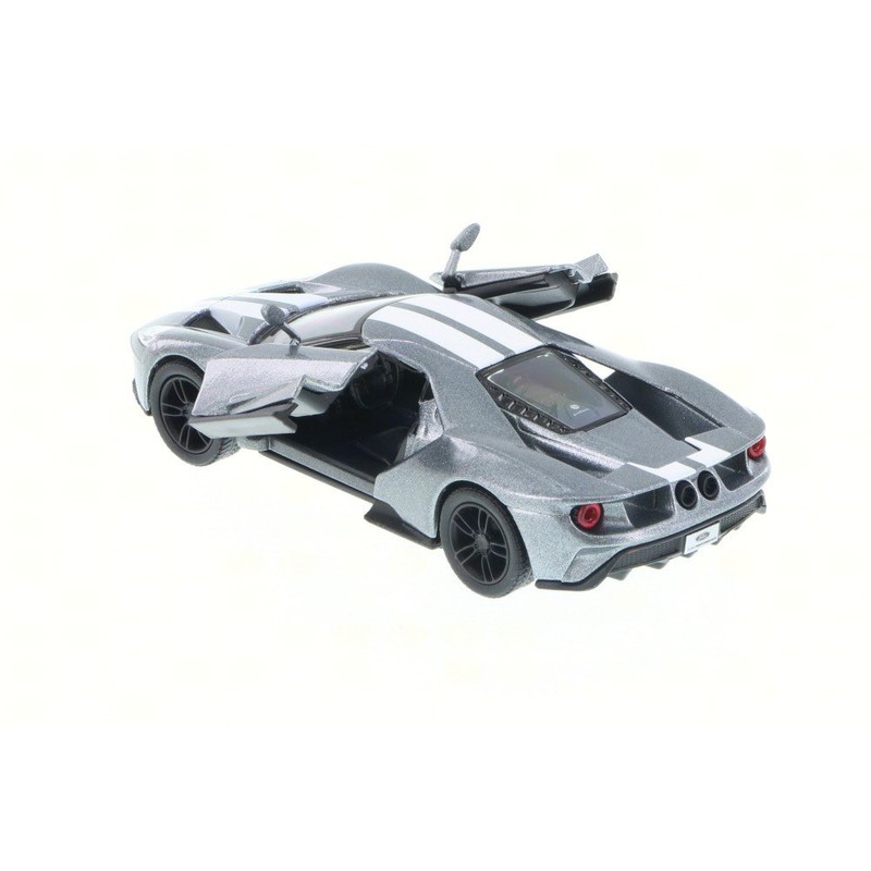 Kinsmart 2017 Ford GT, Silver 5391DF - 1/38 Scale Diecast