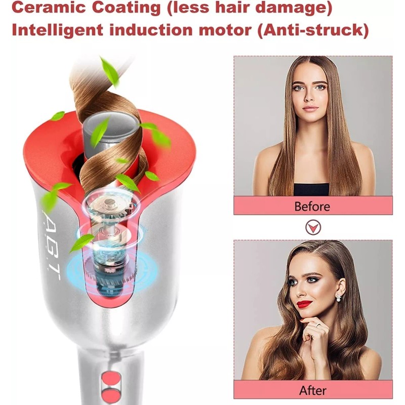 Agt Rizador De Pelo Automatico Agt Ci-047