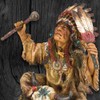 United Cutlery Native American Chief Resin Sculpture | Beautiful Home
