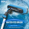 IGADPole 17 FT Water-Fed Washing Kit with Soap-Dispenser, Brush, 10″