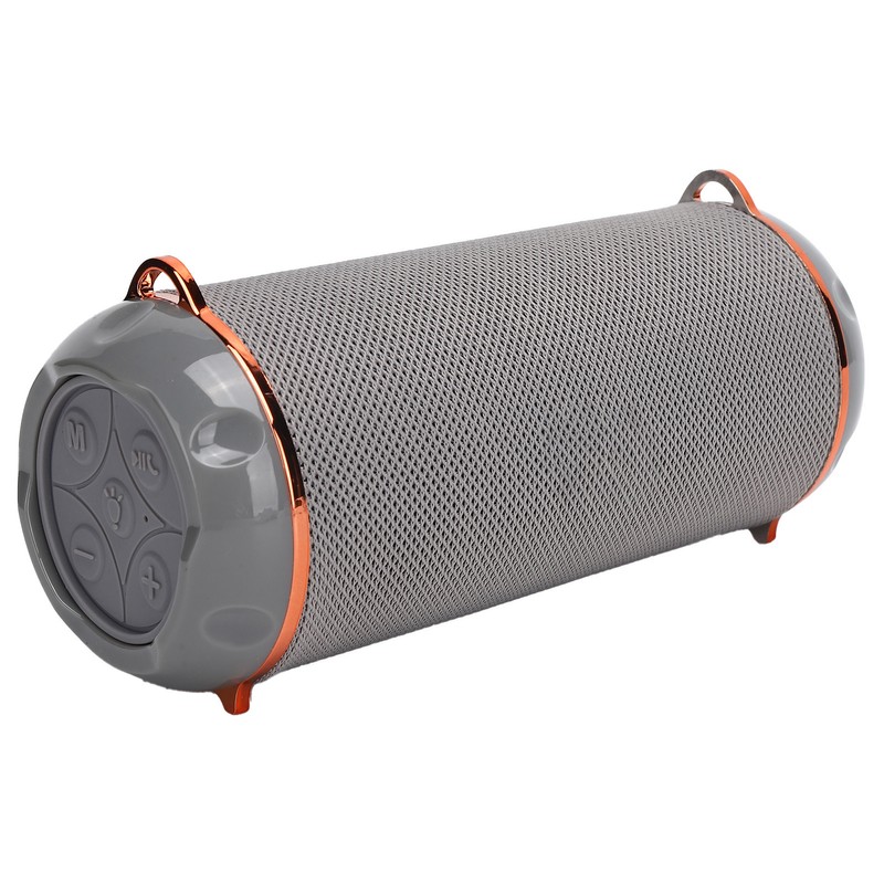 Bluetooth 5.0 Speaker Portable Flashlight Column TWS HiFi Stereo FM