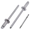SKIR'CO (100 pcs) Aluminium Blind Rivets 3.2 x 8 mm,