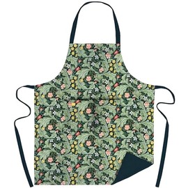 Museums & Galleries Adjustable Apron - V&A Design - Floral Leicester Wallpaper by J.H Dearle - Organic Cotton - Stylish Home Accessory