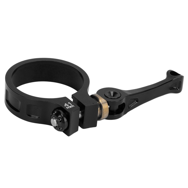 41mm Bike Seat Post Clamp CNC Aluminium Alloy Bicycle Quick