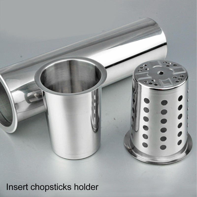 TOPINCN Stainless Steel Utensil Holder, Multifunctional Design Large Capacity Organizer