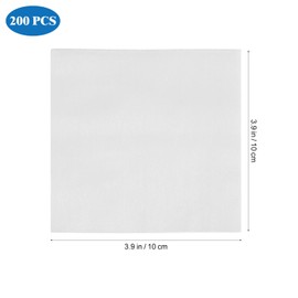 ULTECHNOVO Non Woven Gauze Pads Sterile Gauze Sponge Pads, 4 x 4 Absorbent Wound Care Gauze Cotton Pads for Cleaning and Cushioning Wounds