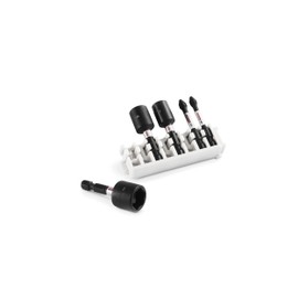 Bosch Professional 5-Piece Impact Control Screwdriver Bit and Socket Set (Pick and Click, Accessories Impact Wrench)