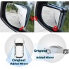 ZT Blind Spot Fan Shaped Stick On Rear View Convex