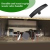 HABNVUON 2PCS RV Waste Water Valve Handles, Water Tank Handles