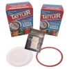 Reusable Canning Lids Bundle Includes 12 Wide and 12 Regular