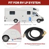 GasXpert Improved Propane Quick Connect Hose, 7FT RV Propane Hoses