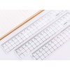 HJ Straight Ruler, Measuring Tool, Straight Ruler, Cutter Ruler, Plastic,