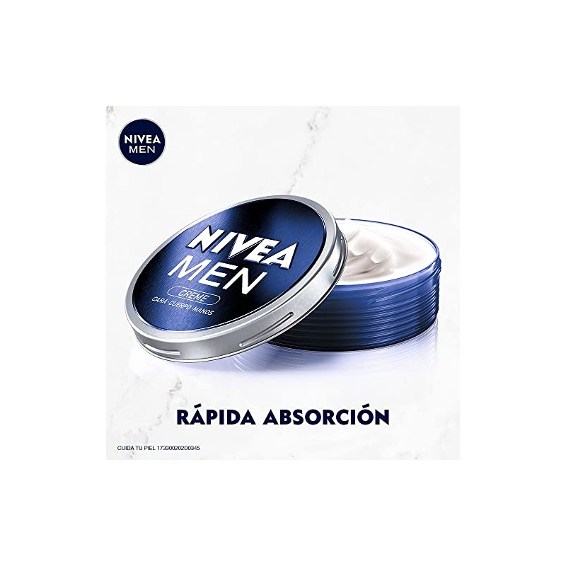 NIVEA MEN Creme (150ml), crema humectante multipropósito para el cuerpo,