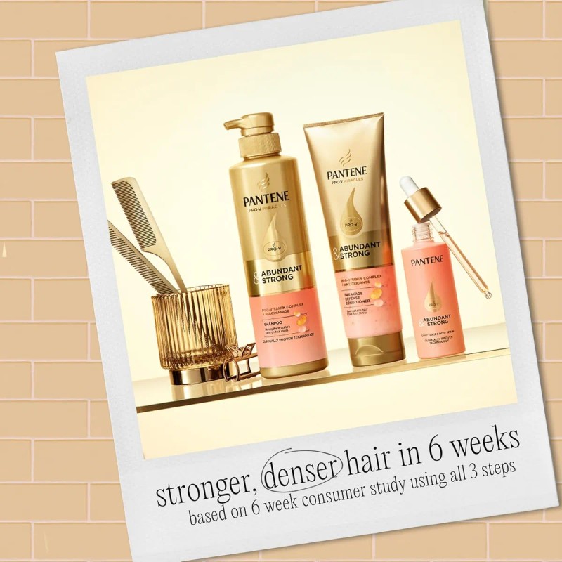 Pantene Champú 3 Piezas Con Complejo Provitamina B5