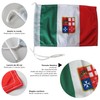 GUSTO Italian Nautical Fabric Flag with Nylon String 30 x