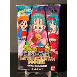 Dragon Ball Super Card Game Battle Evolution Booster Pack Factory Sealed