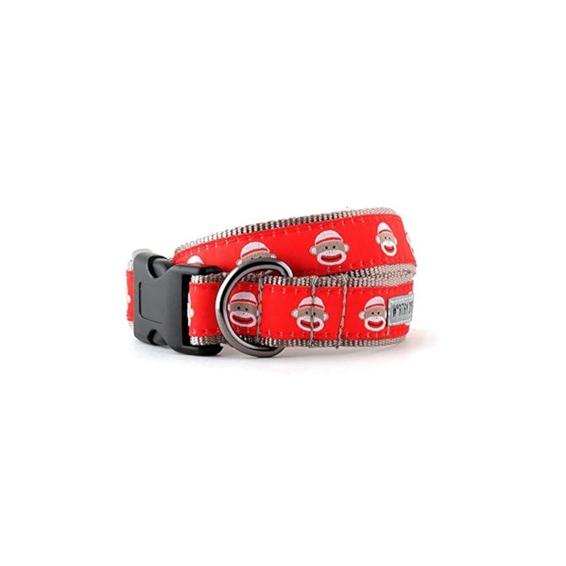 THE WORTHY DOG Collar for Small Dogs, Adjusts 9-15 inches,