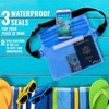 AiRunTech Waterproof Pouch with Waist Strap (2 Pack) | Beach