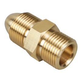 NICECNC G5/8-14 Adapter To CGA580 Adapter For G5/8-14 Fitting Nitrogen Cylinder Series