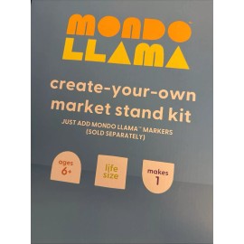 DIY Create-Your-Own Market Stand DIY Art Kit - Mondo Llama™