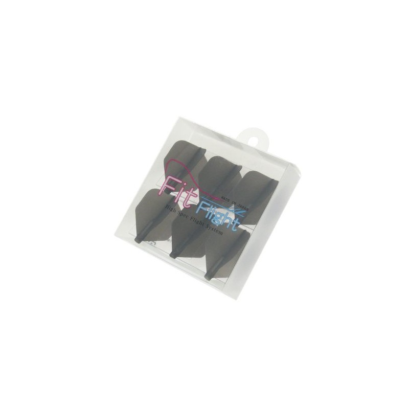 COSMO DARTS フライト Fit Flight スタンダード ブラック 6枚入り