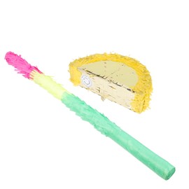 Abaodam 1 Set Lemon Pinata Fun Party Decorations for Birthday Celebrations Fill with Candy for Summer Parties and Festivals Includes Stick for Easy Use