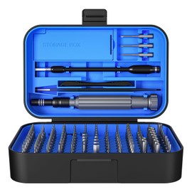Precision Screwdriver Set, SOONAN 150 in 1 Tool Kit with 120 Bits Magnetic Screwdriver Set & 30-bit Tool Set Handy Repair Tool for Computer Phone, Blue