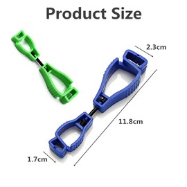 YANWANDEFA 4 PCS Glove Clips Glove Clamp Grabber Holder Work Gloves Clips Glove Clip Holder Hanger Towels Glove Holder for Labor Workers Firefighters Construction Sites