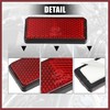 HEROFFIX Front Lower Fork Reflector Sticker Rear Saddlebag Side Visibility