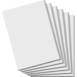 Roneky Notepads A6, 6 Pack Small Note Pads, Server Note Pads, Scratch Pads A6, White Memo Pads, Small Writing Pads White Paper, 50 Sheets per Blank Mini Notepads A6 Scratch Paper for School Supplies