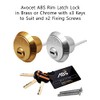 Avocet ABS Yale Rim Latch in Brass or Chrome