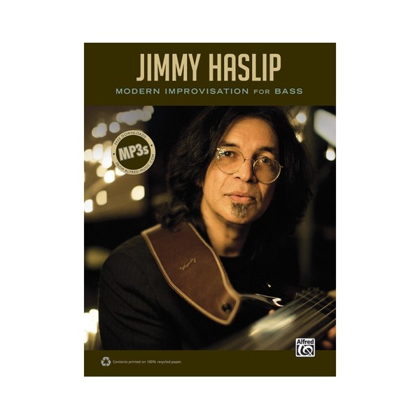 Alfred Jimmy Haslip Modern Improvisation for Bass Book