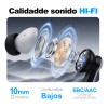 Audífonos Bluetooth Gamer Inalámbricos Occiam G07 In Ear Azul -