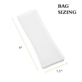 Gutenberg's 1.5x4 inch tough nylon micron filter press bags 25 Packs - 15u