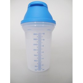 Tupperware Shaky Fresh Mix D214 Shaker Mini-Mix-Fix 350 ml Blue