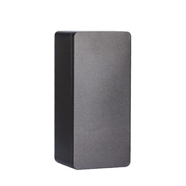 QZONELIFE Money Box Cash Storage Money Container Cash Saving Black Money Storage Box Holder Organizer for Cash Money Saving Box for Cash Dollar Bill Case Money Gift Boxes Single Currency (Black)