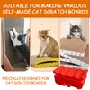 LUMOOM Cardboard Cutter, 3D Cardboard Cutter for DIY Cat Scratching