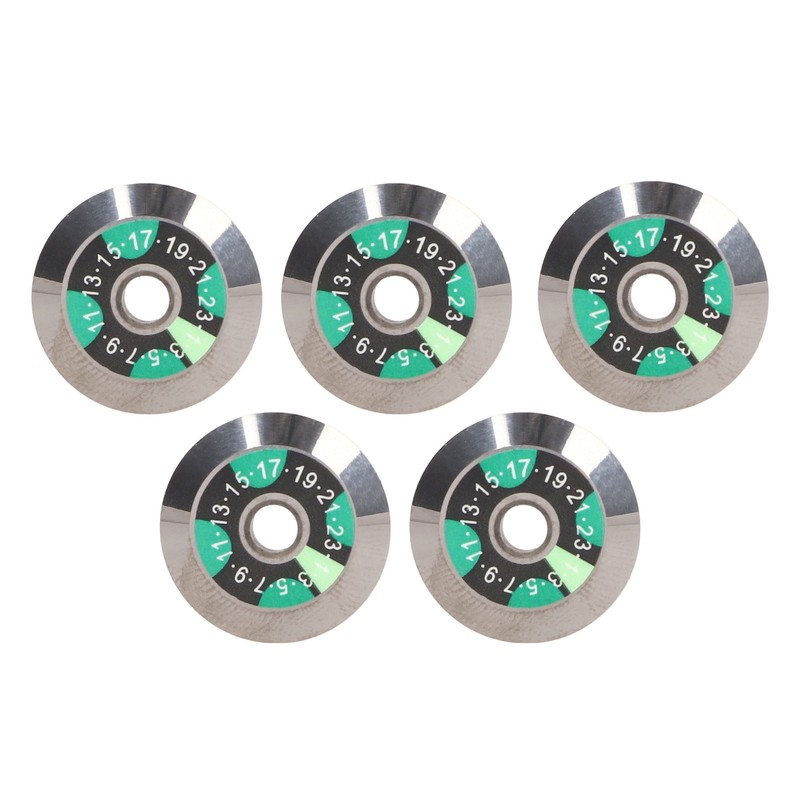 5 Pcs Optical Fiber Cleaver Blade 20mm Diameter 4mm ID