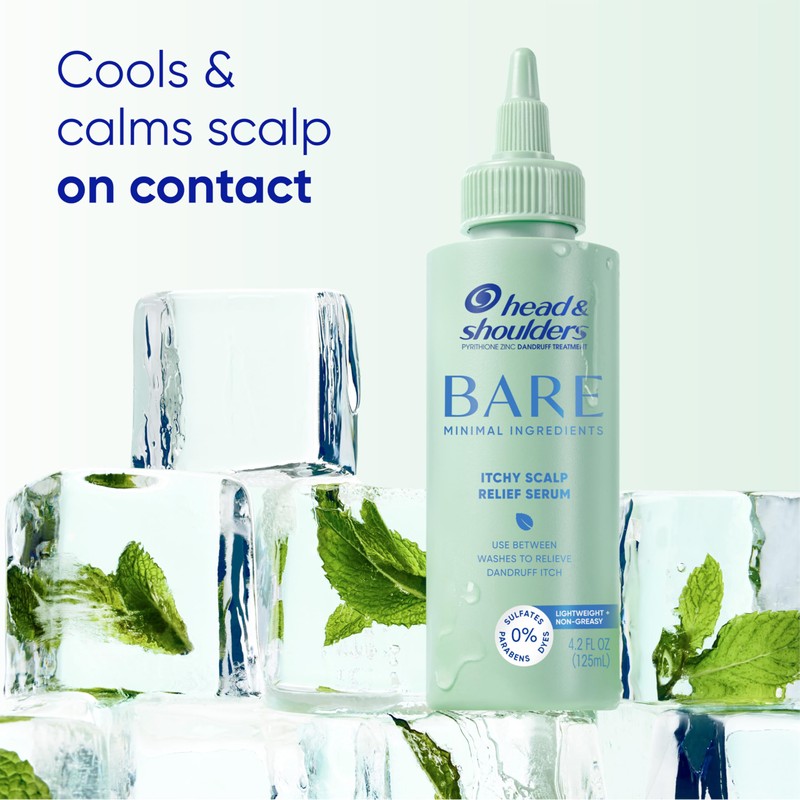 Head & Shoulders Anti-Dandruff Bare Scalp Relief Serum, 0.1% Pyrithione