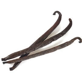 5 Costa Rican Vanilla Beans Whole Grade A Vanilla Pods for Homemade Vanilla Extract, Baking, Ice Cream, Flavoring, & Vanilla Powder