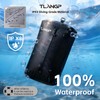 TLANGP Travel Vacuum Bags, with Pump, Suitable for Carry-On Luggage