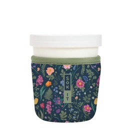 Sok It IceCreamSok Insulated Neoprene Cover (Spring Noir, Tapered Ice Cream Pints)