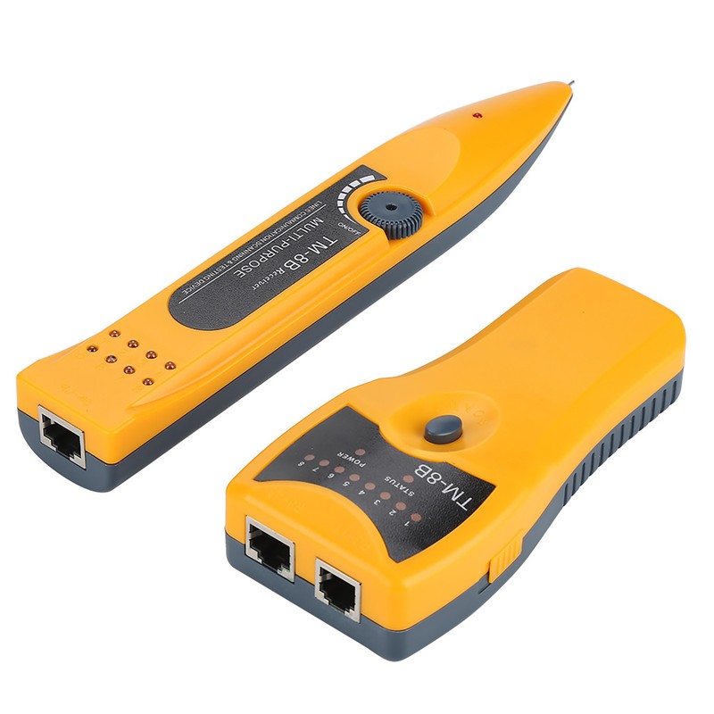 TM‑8B Multi Purpose Network Cable Tester RJ45 RJ11 Wire Telephone